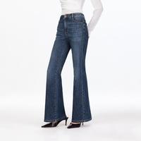 VERO MODA 流星雨 女士牛仔裤 高级显瘦微喇裤