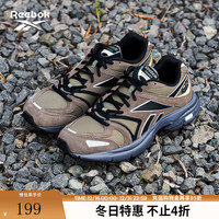 Reebok 男女款PREMIER ROAD拼接鞋面复古跑鞋 100070275-中性款 复古军绿 42.5