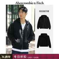 Abercrombie & Fitch 男士保暖抓绒廓形卫衣外套 122-5540