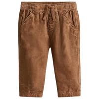 HM童装男婴裤子2025冬季中腰松紧腰棉质灯芯绒长裤1295449