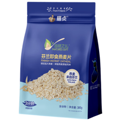 膳贞 芬兰燕麦380g尝鲜装直采芬兰燕麦免煮钢切燕麦片老人早餐燕麦