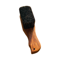 洁比世文玩刷子花梨木硬猪鬃毛刷橄榄核桃金刚菩提子清理保养工具凤尾款 文玩刷【凤尾款】小号