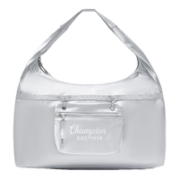 Champion冠军25年云朵包 单肩包男女时尚手拎包腋下大容量休闲托特包 银色 均码