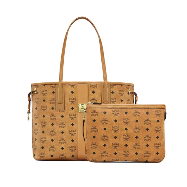 MCM Visetos Liz 中号托特包/子母单肩包