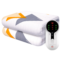 rainbow 彩虹莱妃尔 彩虹 电热毯单人电褥子 自动控温恒温电毯子  长1.6米宽1米（花色随机）1503