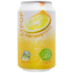 萨瑞斯 真柠檬 柠檬果汁蜂蜜气泡饮料  300ml 罐装