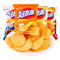 好丽友好友趣薯片韩国泡菜土豆蜂蜜黄油味办公室解馋小零食休闲食品小吃 【5包*45g】韩国泡菜味