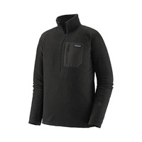 Patagonia R1 Air半拉链保暖抓绒衣40245 BLK-黑色 M