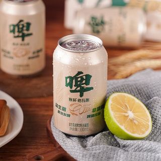 秋林格瓦斯饮料啤酒风味格瓦斯饮料330ml*6罐非酒精