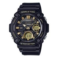 casio卡西欧手表男士运动款青少年初中电子石英表AEQ-120W-9A