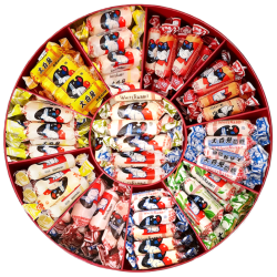 大白兔 奶糖500g（约90颗) 混合口味 结婚喜糖 上海特产圣诞糖果