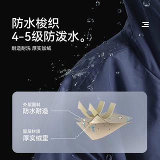 多多家男童棉服外套防泼水儿童棉袄秋冬2025冬装中大童上衣潮