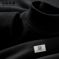 马克华菲 男士双面绒长袖T恤