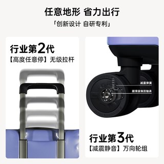 【明星同款】形里20寸大容量行李箱登机箱拉杆箱旅行箱密码箱