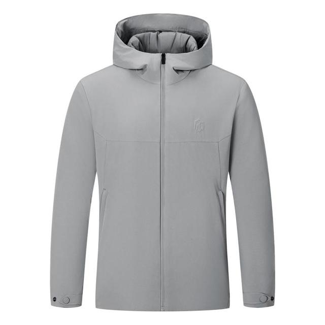 BMW Studio BMW宝马男装常规裥棉夹克男式连帽梭织长袖夹克外套