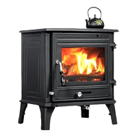 川炅壁炉真火燃木柴客厅铸铁自建别墅民宿农村取暖器家用壁炉真火壁炉 【新02S整套】单炉+配件