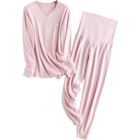 月子服睡衣纯棉秋冬季产后哺乳怀孕期喂奶女士家居服两件套