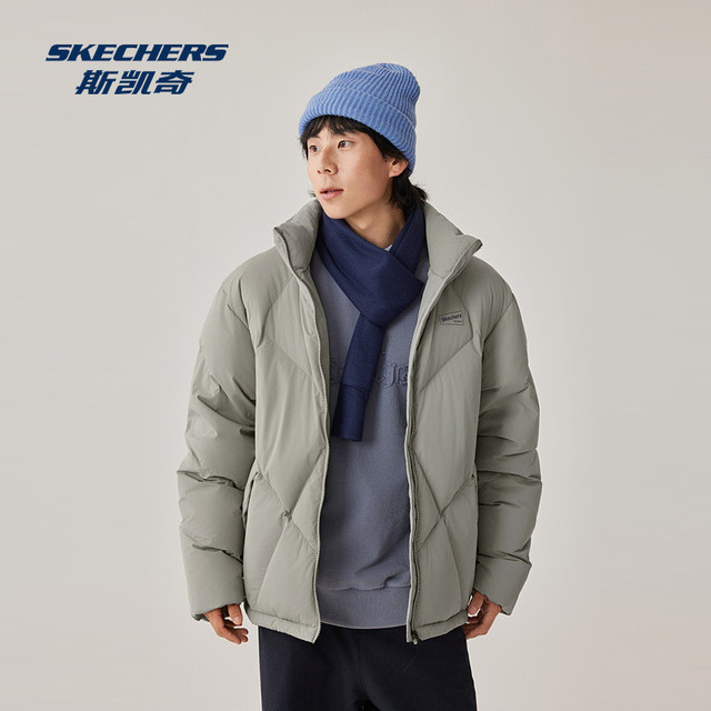 10点开始、保暖服饰：斯凯奇 男女款羽绒服 L425U017