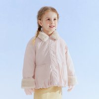 Deesha Mini 笛莎官方旗舰女童外套棉服冬季新款儿童宝宝童装加厚保暖洋气上衣