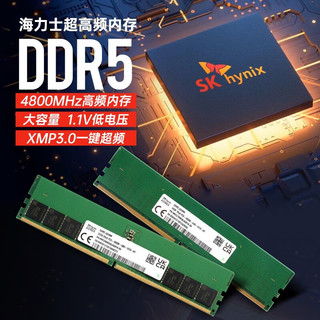 SK HYNIX海力士DDR5台式机五代原厂内存条 台式机5600【单根】 8GB 1条
