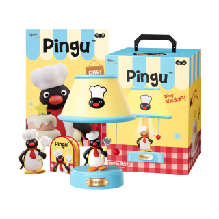 马克图布pingu台灯小夜灯高颜值创意新年男女圣诞节摆件 Pingu厨师台灯 标准版