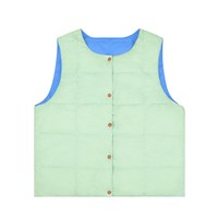 Like UU likeuu儿童轻羽绒服男女童马甲探索系列保暖户外轻薄