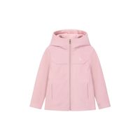 哈吉斯 童装男女童外套2025秋新中大童舒适摇粒绒连帽外套