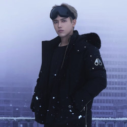MOOSE KNUCKLES 陈飞宇同款 3Q经典男士鹅绒毛领羽绒服