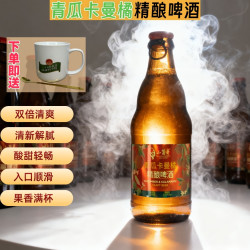 贵州山翁青青瓜卡曼橘风味啤酒低度精酿啤酒经典33012瓶整箱装