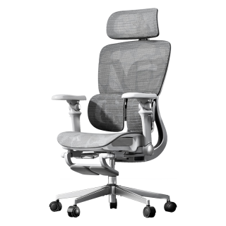 今日必买：爱果乐 人体工学椅  灵动岛S UItra 灰 9D扶手 6D头枕