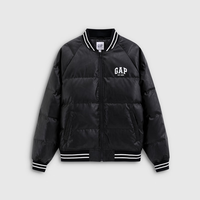 Gap 男女装2025秋季新款logo仿荔枝皮羽绒服外套宽松百搭791892