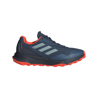 adidas TRACEFINDER舒适户外运动越野跑鞋男女阿迪达斯TERREX 奇迹青灰/暗藏青/半冲击橙 40.5