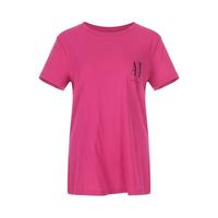 ARMANI EXCHANGE 【100%棉】女式透气简约logo百搭运动亲肤休闲圆领T恤