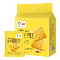 盼盼梅尼耶高纤粗粮饼干苏打饼干营养早餐整箱 食品饼干休闲零食 悠点咸味苏打饼干450g