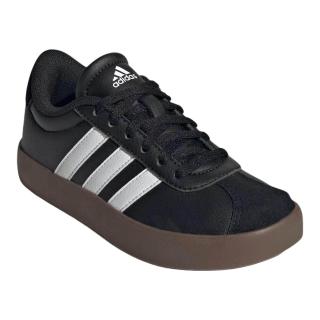 阿迪达斯 adidas VL COURT 3.0阿迪T头鞋子男女同款板鞋黑IE3630 37