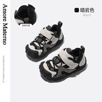 88VIP：Amore Materno 男宝宝棉鞋2025冬季新款二棉鞋女童加绒保暖运动鞋