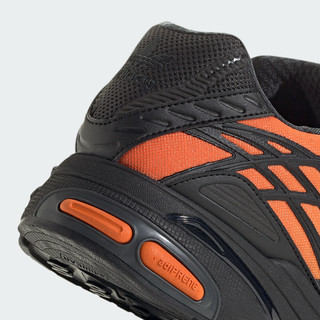 adidas ADISTAR CUSHION网面透气贴合老爹鞋男女阿迪达斯三叶草   黑色/碳黑/橙黄   42.5