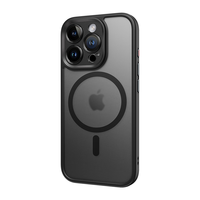 ROCK/洛克 磁吸Magsafe iPhone16Promax手机壳 PC+TPU 黑色