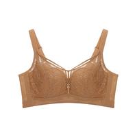 贵夫人 桑蚕丝内衣女聚拢收副乳防下垂女士胸罩无钢圈调整型文胸