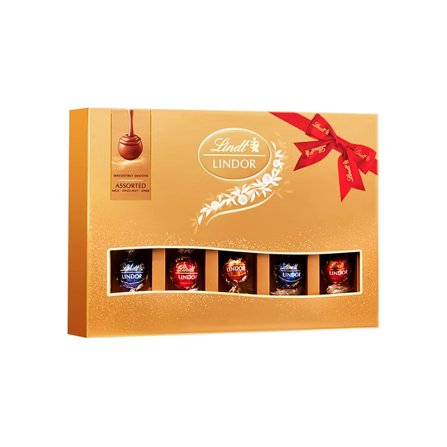 30分钟送达、今日必买：瑞士莲 软心精品巧克力礼盒168g