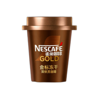 Nestlé 雀巢 金标 冻干深烘黑咖啡 2g*18杯