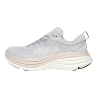 HOKA 8男款轻便缓震网面慢跑鞋运动鞋1123202-LRNC 白色