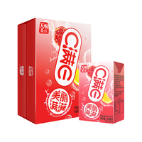 天喔茶庄 C满E柠檬石榴汁 果汁果味饮料小包便携饮品250ml*16盒整箱装 C满E柠檬石榴汁250ml*16整箱装