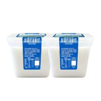 百亿补贴:天润 新疆奶盖方桶酸奶低温全脂发酵乳800g*2