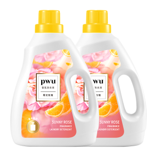 PWU 朴物大美 香氛洗衣液 2L*2瓶 橙光玫瑰
