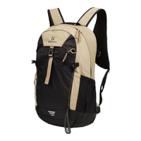 探路者（TOREAD）登山包户外运动徒步露营30L大容量防刮耐磨轻量透气双肩背包 原木色黑色【24年】 均码