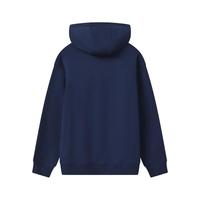 FILA 斐乐款男女连帽卫衣2025秋季休闲宽松针织长袖上衣 【加绒】中世纪蓝-DB L 175/96A/L