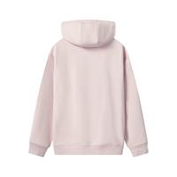 FILA 斐乐款男女连帽卫衣2025秋季休闲宽松针织长袖上衣 【加绒】桃仙粉-PK 2XL 185/104A/XXL