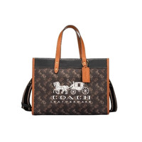 今日必买：COACH 马车图案印花经典标志FIELD 30号托特包