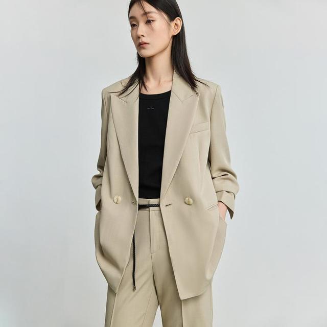 LILY 时尚职业通勤设计感宽松静奢西装